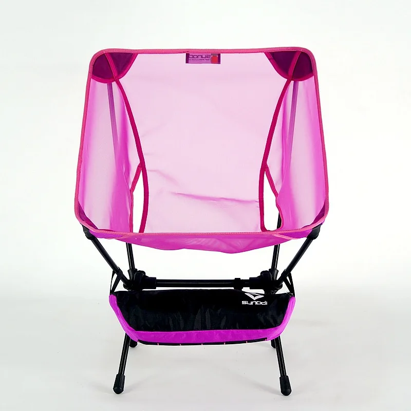 Utra-light 570g Camping Moon Chair Outdoor Folding Chair Hiking Picnic Chair Travel Beach Fishing Chair