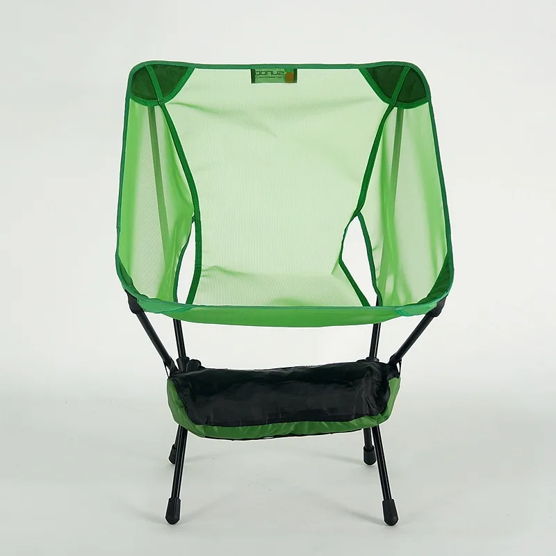 Utra-light 570g Camping Moon Chair Outdoor Folding Chair Hiking Picnic Chair Travel Beach Fishing Chair