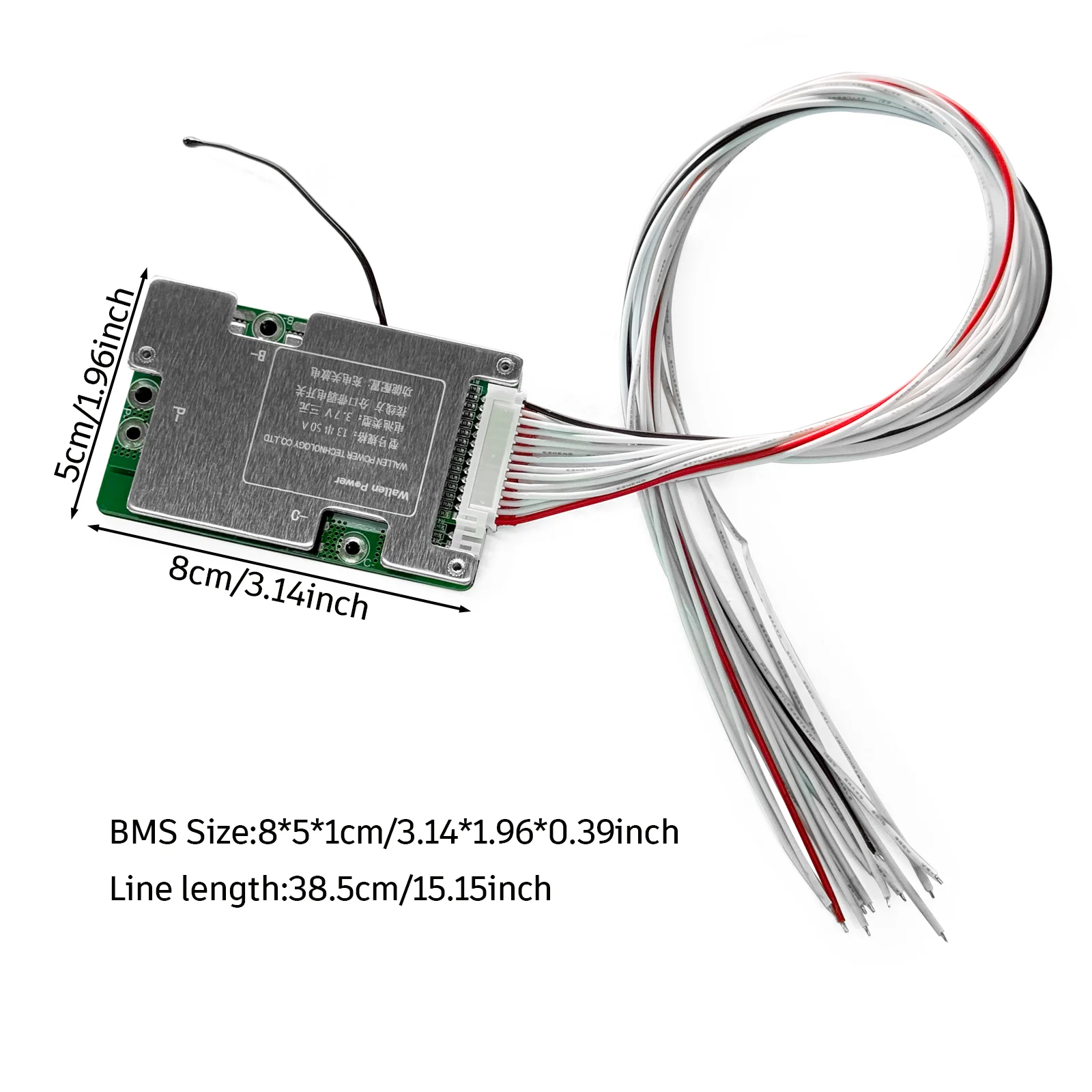 13S 48V Lithium Battery BMS - 30A/40A/50A Options for High-Performance E-Bike & Scooter Packs