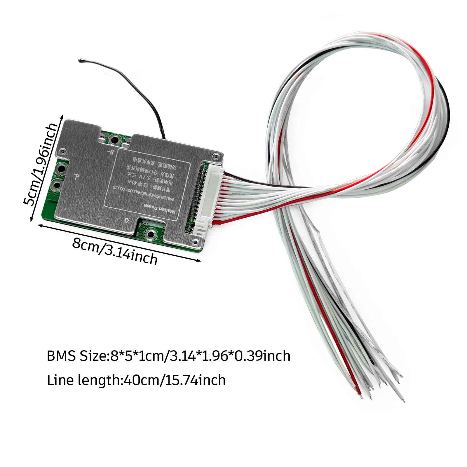 13S 48V Lithium Battery BMS - 30A/40A/50A Options for High-Performance E-Bike & Scooter Packs