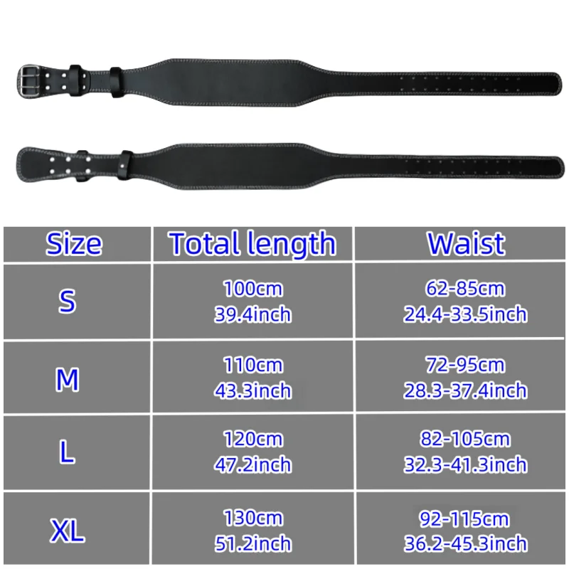 Weight Lifting Belt for Men & Women Gym Weightlifting Belt Powerlifting Belt for Heavy Strength Training for Squat Deadlift