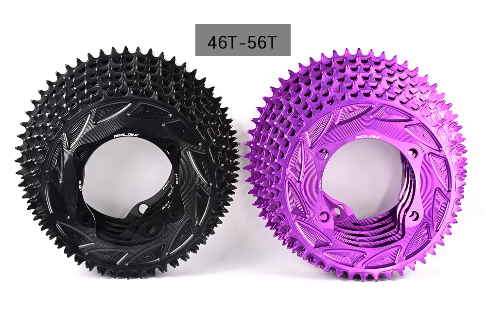 GOLDIX 110BCD Road Gravel Bike Single Chainring CNC Aluminum Narrow Wide Chainwheel for R7000 R8000 R8100 R9200 Crank Power Mete