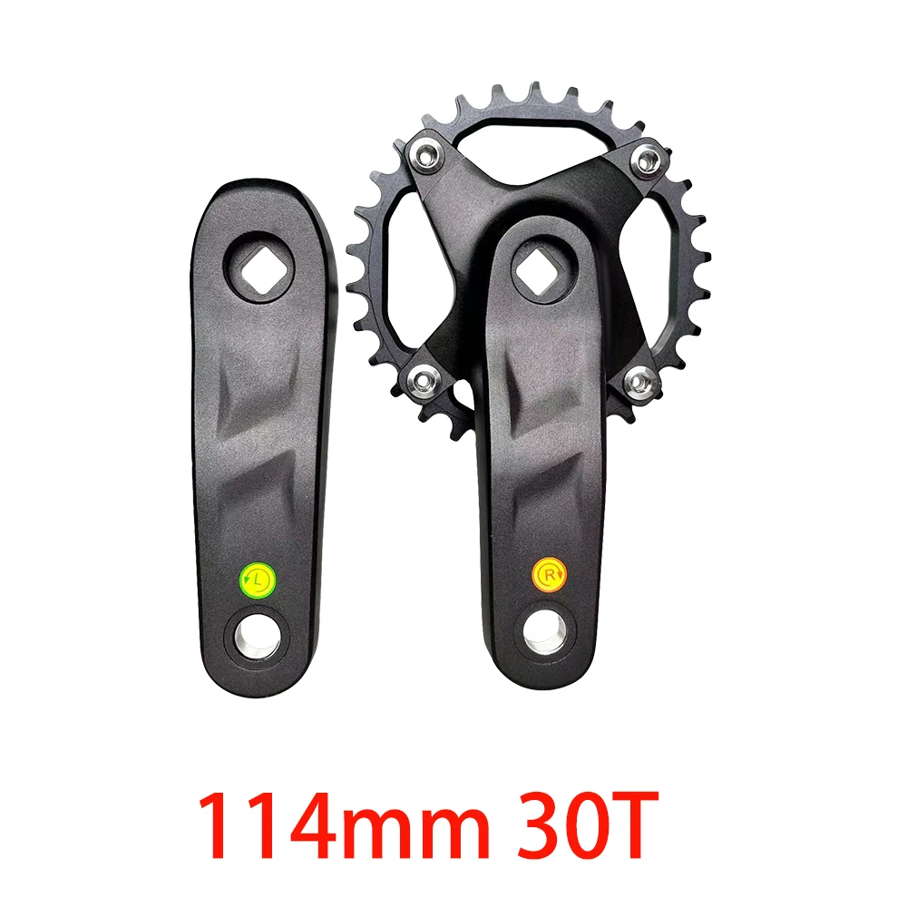 104 BCD MTB Kid Children Mountain Bike Crank Set Single Speed Crankset 127 140 152 160 165 175mm Square Taper 40/42T Chainring