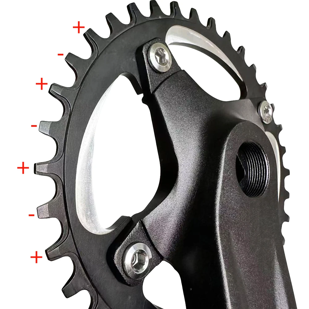 104 BCD MTB Kid Children Mountain Bike Crank Set Single Speed Crankset 127 140 152 160 165 175mm Square Taper 40/42T Chainring