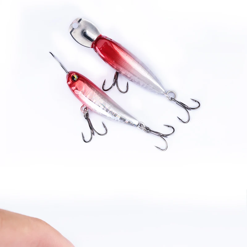 OUTKIT 2025 New Micro Sinking Minnow 40mm/5.8g Fishing Bait Artificial Pencil Lure Topwater Bait For Bass Trout Fishing Lures