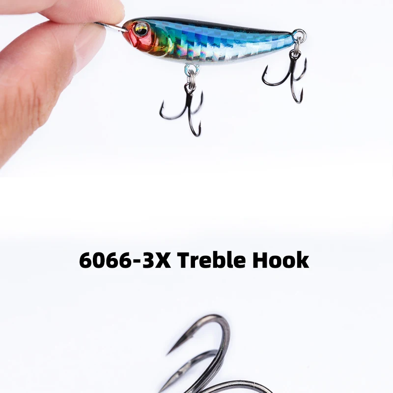 OUTKIT 2025 New Micro Sinking Minnow 40mm/5.8g Fishing Bait Artificial Pencil Lure Topwater Bait For Bass Trout Fishing Lures