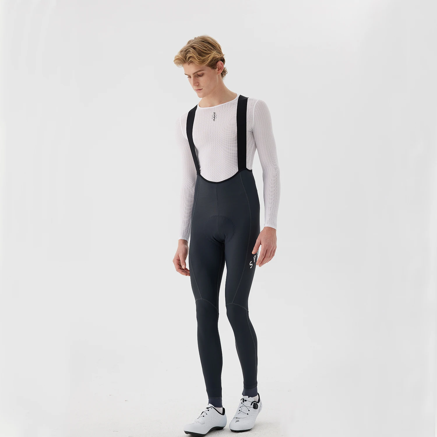 SPEXCEL SPPC 26 NEW Winter Thermal Cycling Bib Pants Italy Thermal Fleece Cycling Tights Italy Dolomiti pad for 8 hours ride