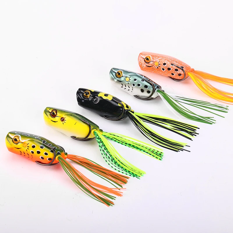 WEIHE 1PC 16g6cm Large-Mouth Frog Lure Modification for Blackfish Fishing Heavy-Duty Frogging Gear