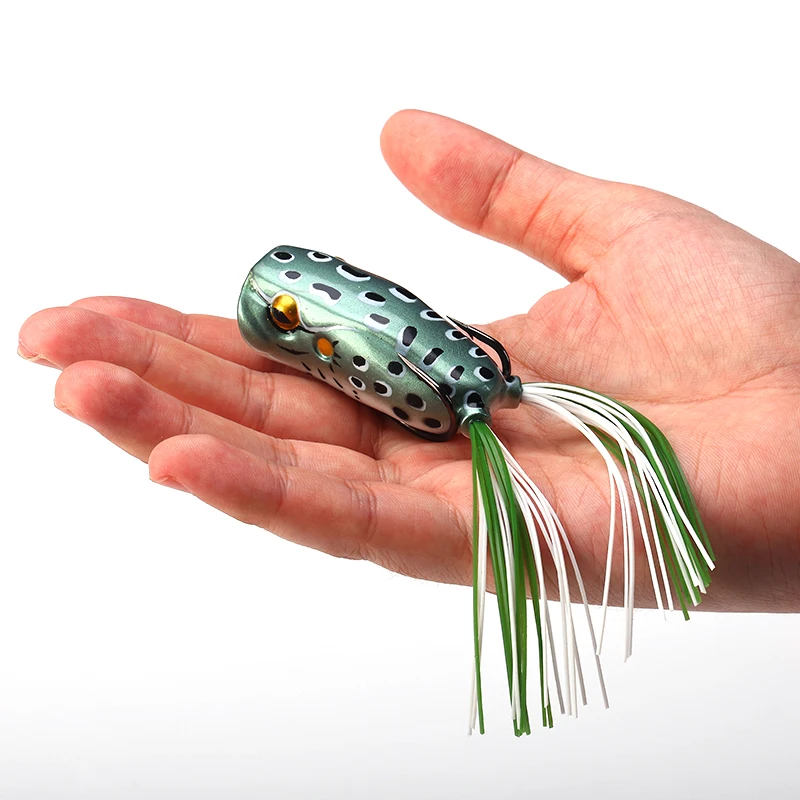 WEIHE 1PC 16g6cm Large-Mouth Frog Lure Modification for Blackfish Fishing Heavy-Duty Frogging Gear