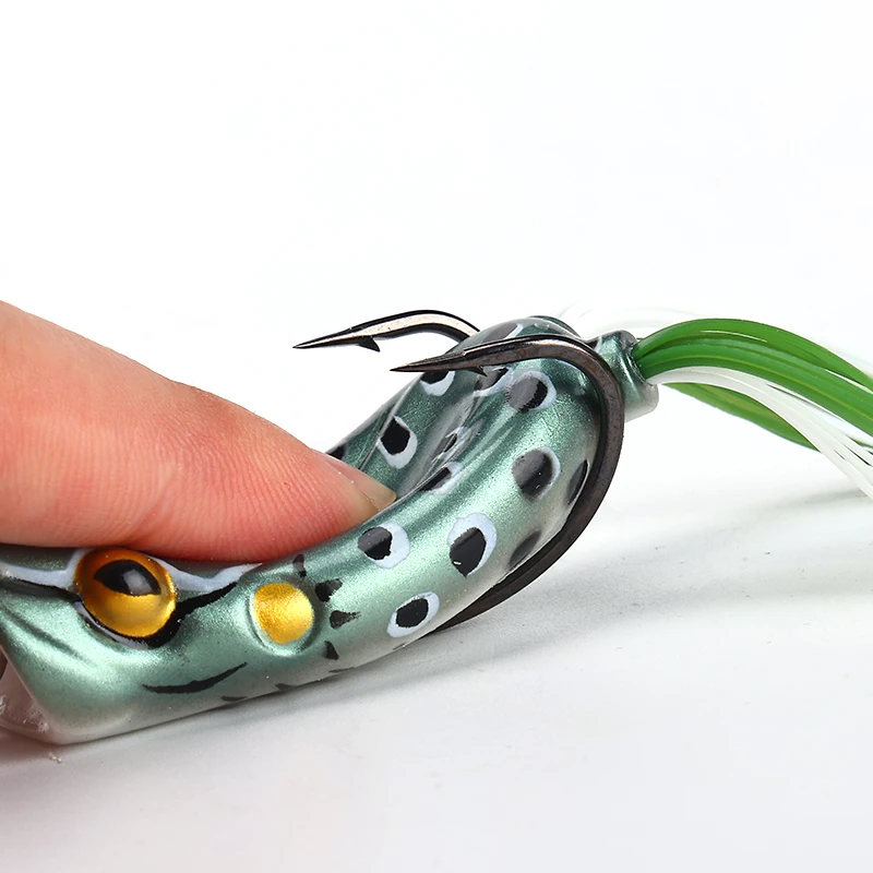WEIHE 1PC 16g6cm Large-Mouth Frog Lure Modification for Blackfish Fishing Heavy-Duty Frogging Gear