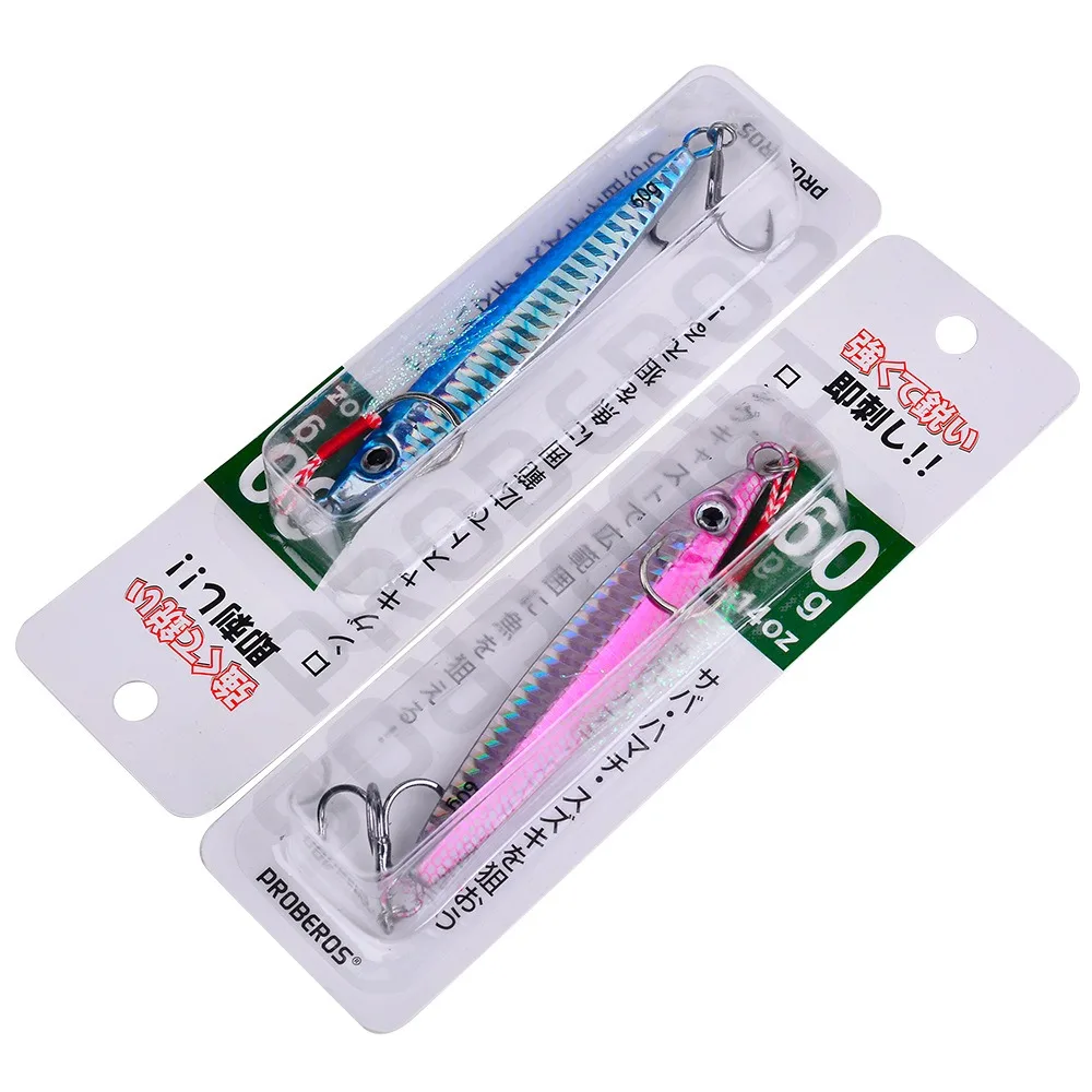 5Pcs 3D Eyes Metal Jig Lure 10g 15g 20g 30g 40g 60g Bionic Bait Saltwater Shore Casting Fishing Lure Fishing Tackle Quality Hook