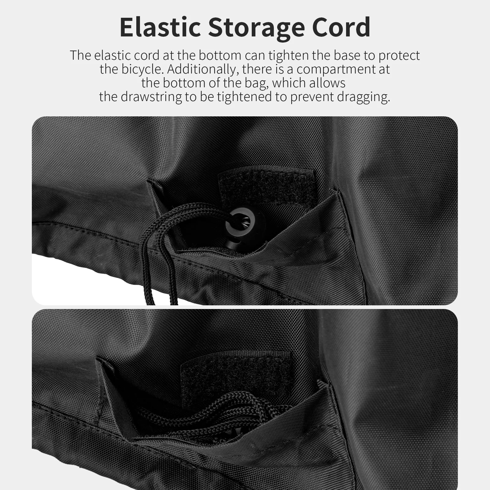 TOSUOD Large Opening All-Inclusive Bicycle Travel Bag For Mountain And Road Bikes Free Storage Bag Included Bike Cover