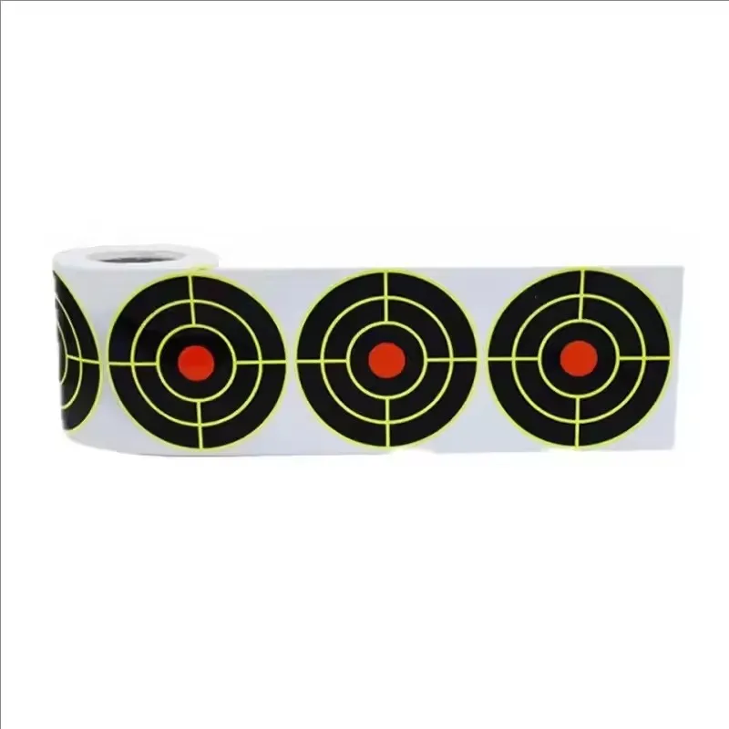 Reactive Splatter Shooting Target Sticker 100/200 Counts Self Adhesive Waterproof High Visibility Splash Target for Hunting