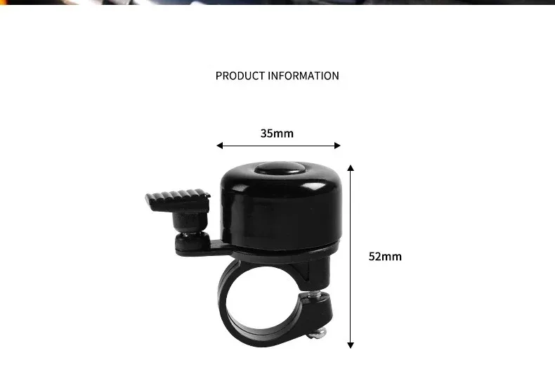 Bicycle Bell Alloy Mountain Road Bike Horn Sound Alarm Doorbell Safety Warning Cycling Handlebar Metal Ring Call MTB 260518