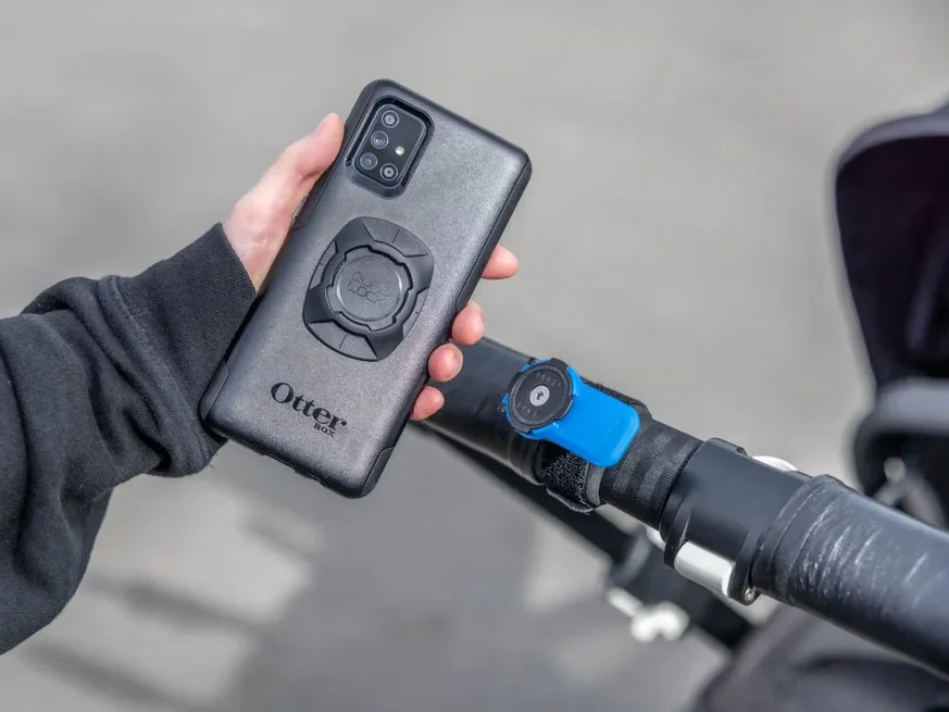 Quad Lock Universal Adapter with Dual Locking for Motorcycles, Cars, Bicycles, Action Cameras, and Phone Mount Accessories