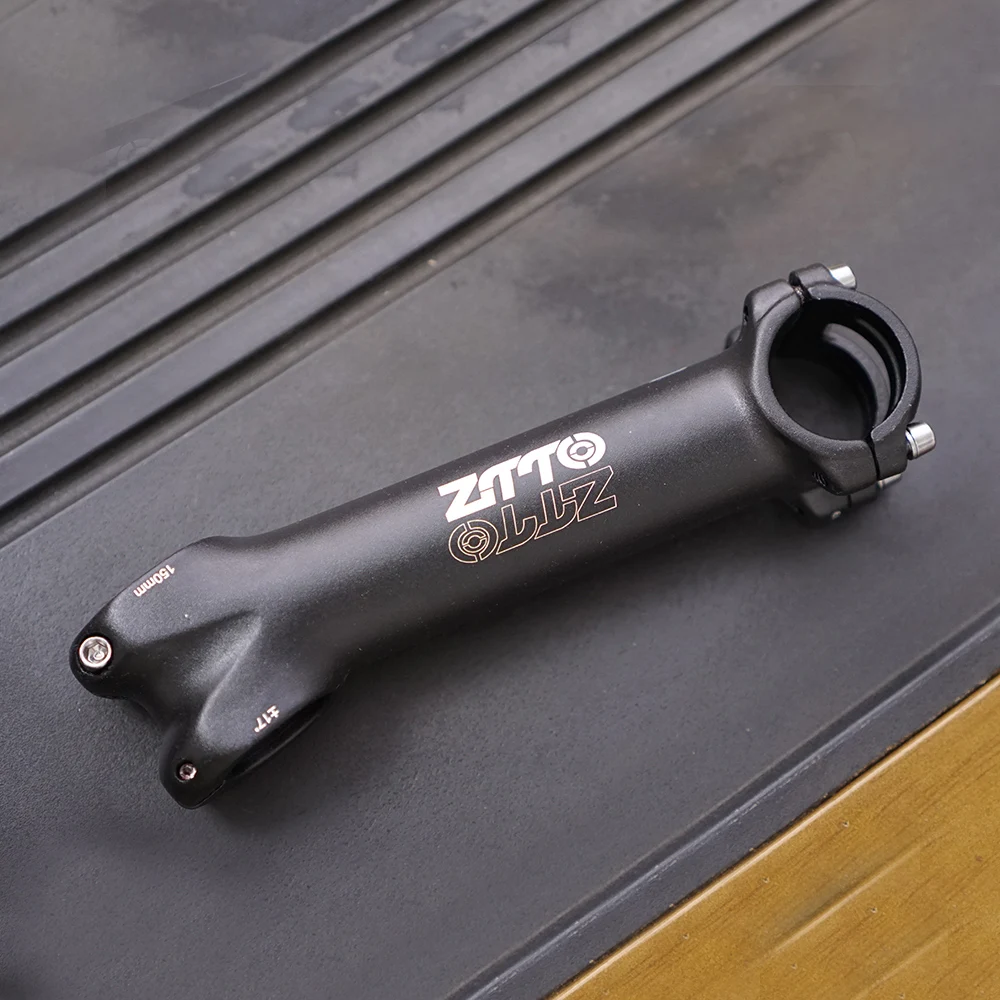 ZTTO 130 140 150mm Extra Long Bike Stem Aluminum Alloy 31.8mm Bicycle Handlebar Stem for Fixgear Track Bike Road Bike
