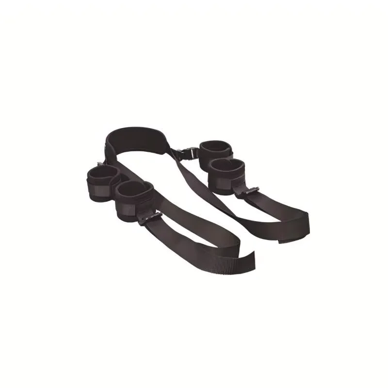 Yoga Leg Stretch Strap Adjustable Multi Loops Hamstring Band for Pilates Physical Therapy Flexibility Training