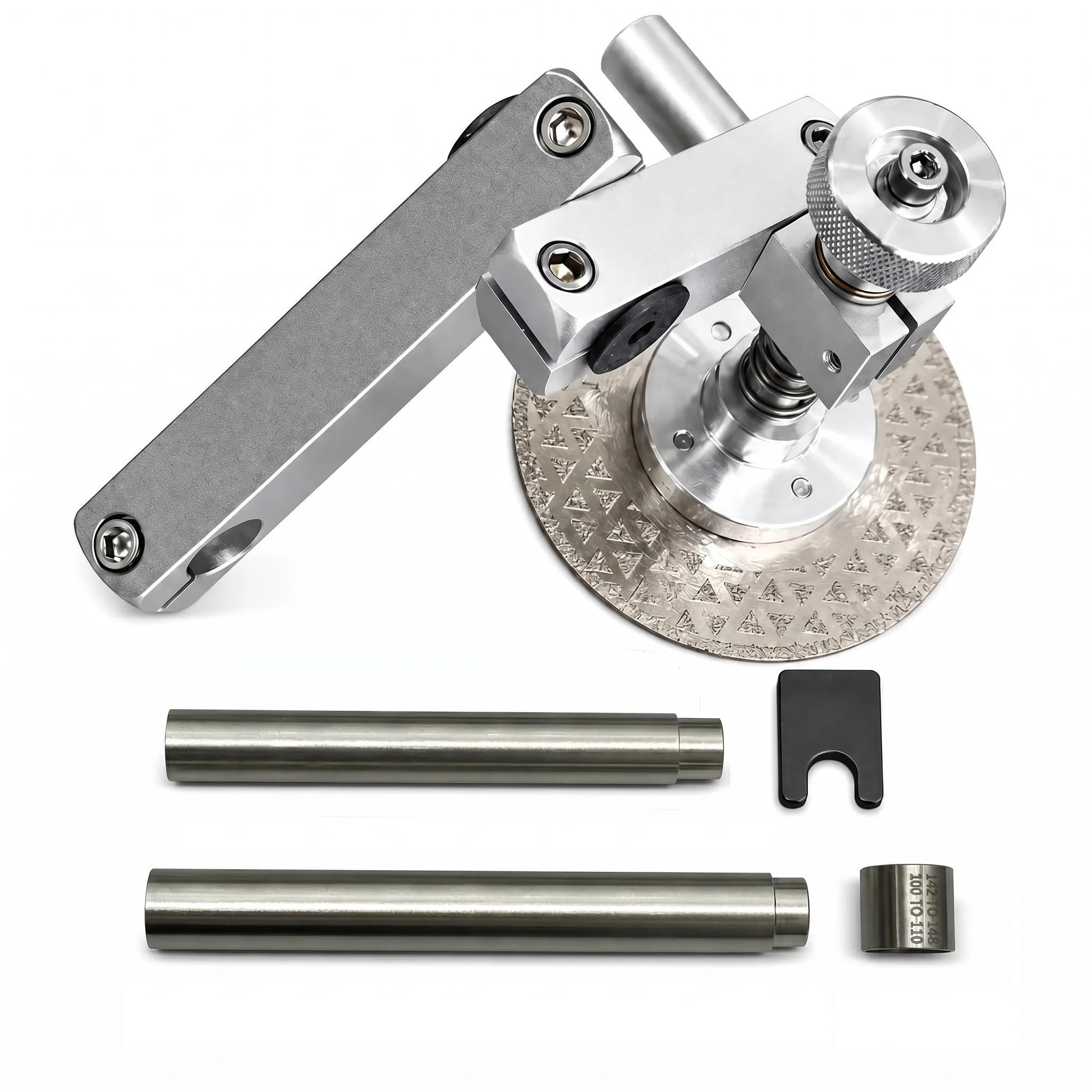 Bike Disc Brake Mount Facing Tool Kit 100/142mm Axle Bicycle Frame Brake Tab Alignment Tool for MTB Road Bike Fit Carbon Frames