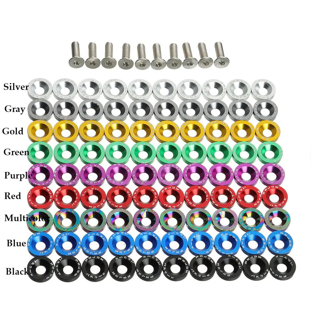 10PCS 9 Parts for Dualtron 123 Thunder Eagel Screw Washers Scooter Fasteners Screws Car Decorative Screws Handle Bar Screws