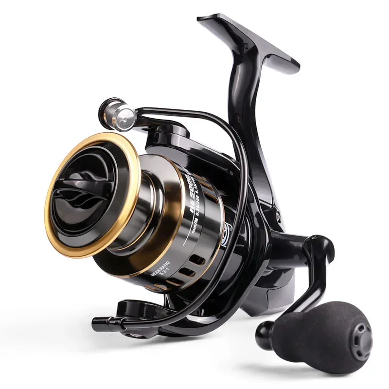 Daiwa New All Metal Fishing Reel 15Kg Max Drag Power Spinning Wheel Fishing Coil Shallow Spool Suitable for All Waters