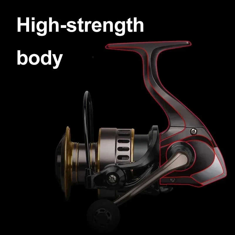 Daiwa New All Metal Fishing Reel 15Kg Max Drag Power Spinning Wheel Fishing Coil Shallow Spool Suitable for All Waters