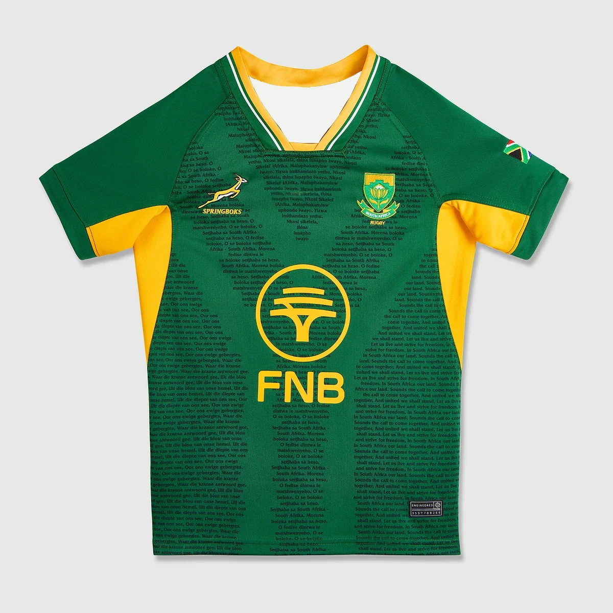 2026 Rugby's Greatest Rivalry Tour South Africa Springboks Jersey Short Sleeve Graphic Printed T-Shirt Sportswear Summer Tees