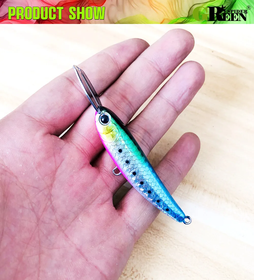 Sinking Minnow Fishing Bait 63mm/17g Artificial Pencil Lure For Bass Trout Fishing Lures