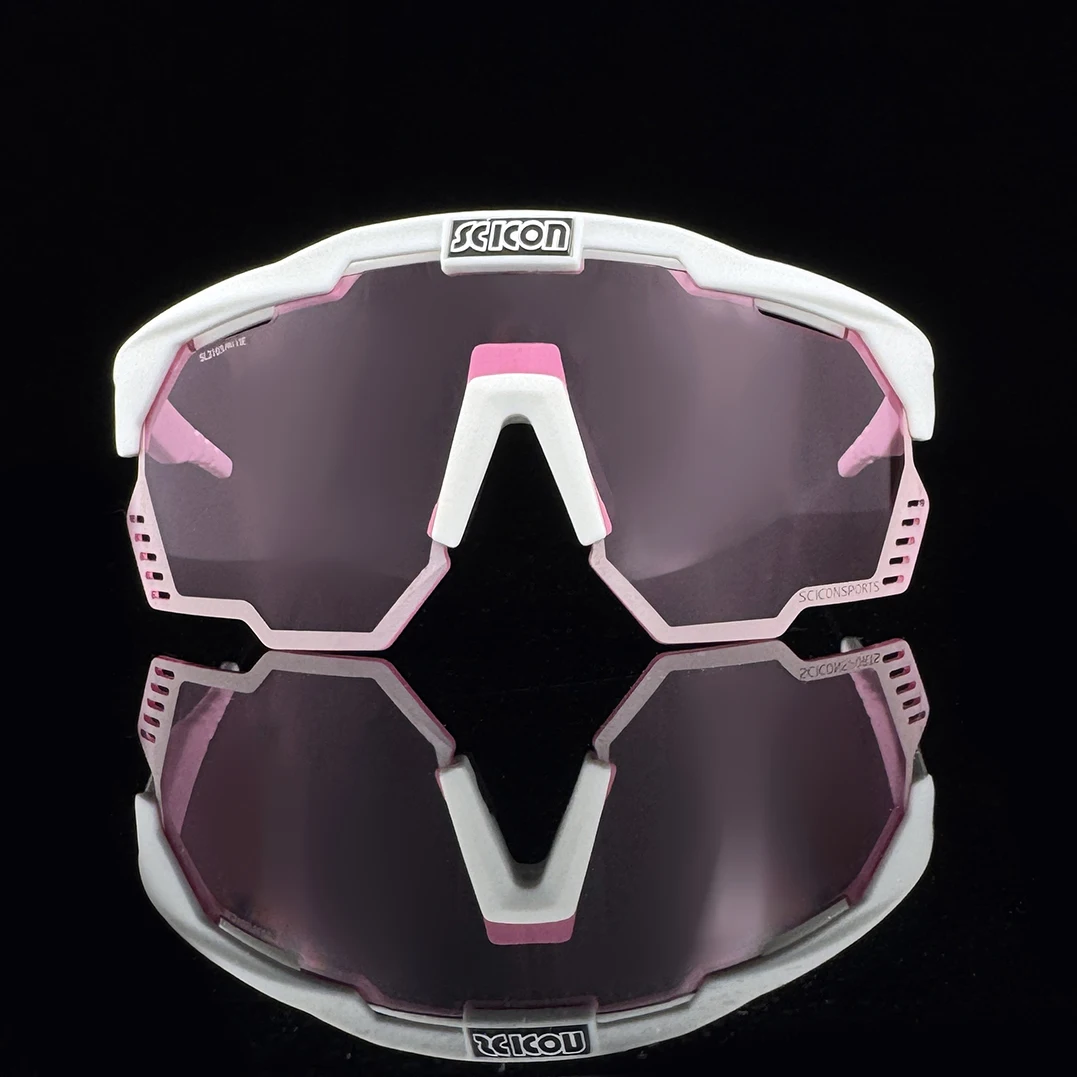 SCICON Outdoor Photochromic Sunglasses Cycling Sports Bike Glasses Man Women Road Bicycle Cycling Glasses UV400 Running Goggles