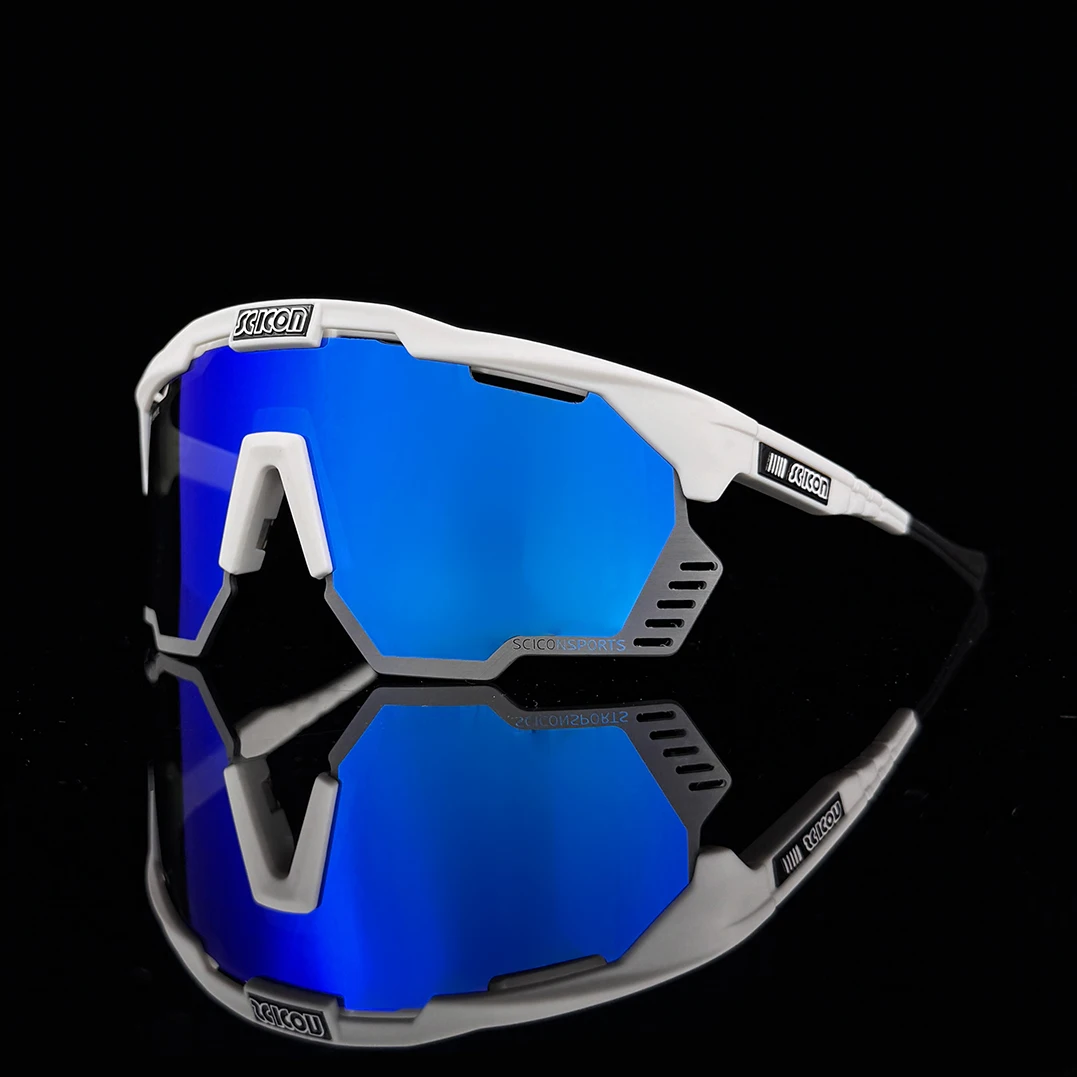 SCICON Outdoor Photochromic Sunglasses Cycling Sports Bike Glasses Man Women Road Bicycle Cycling Glasses UV400 Running Goggles