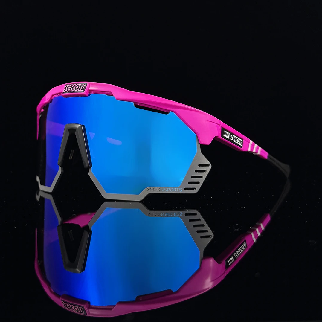 SCICON Outdoor Photochromic Sunglasses Cycling Sports Bike Glasses Man Women Road Bicycle Cycling Glasses UV400 Running Goggles