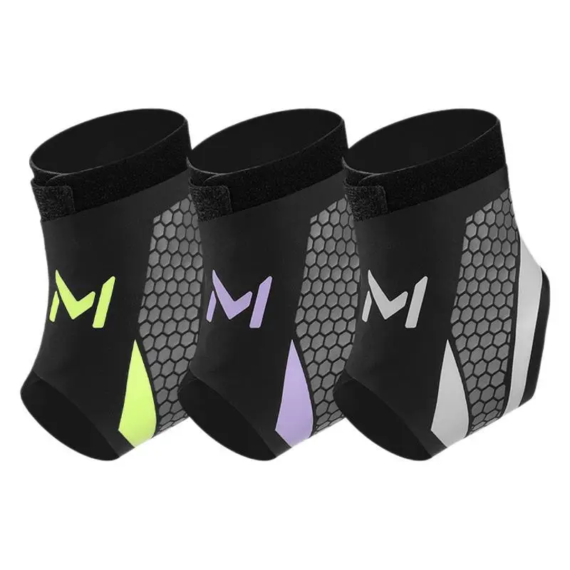 Compression Ankle Support Ankle Protection Brace Anti-Sprain One-Piece Design Suitable for Basketball Soccer Running Protection