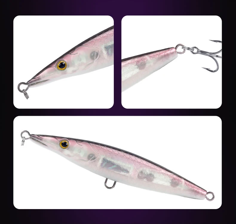 YOOFISH Floating Pencil Bait 90mm/110mm/130mm/150mm Long Casting Topwater Stickbait Hard Wobblers For Seabass Pike Fishing