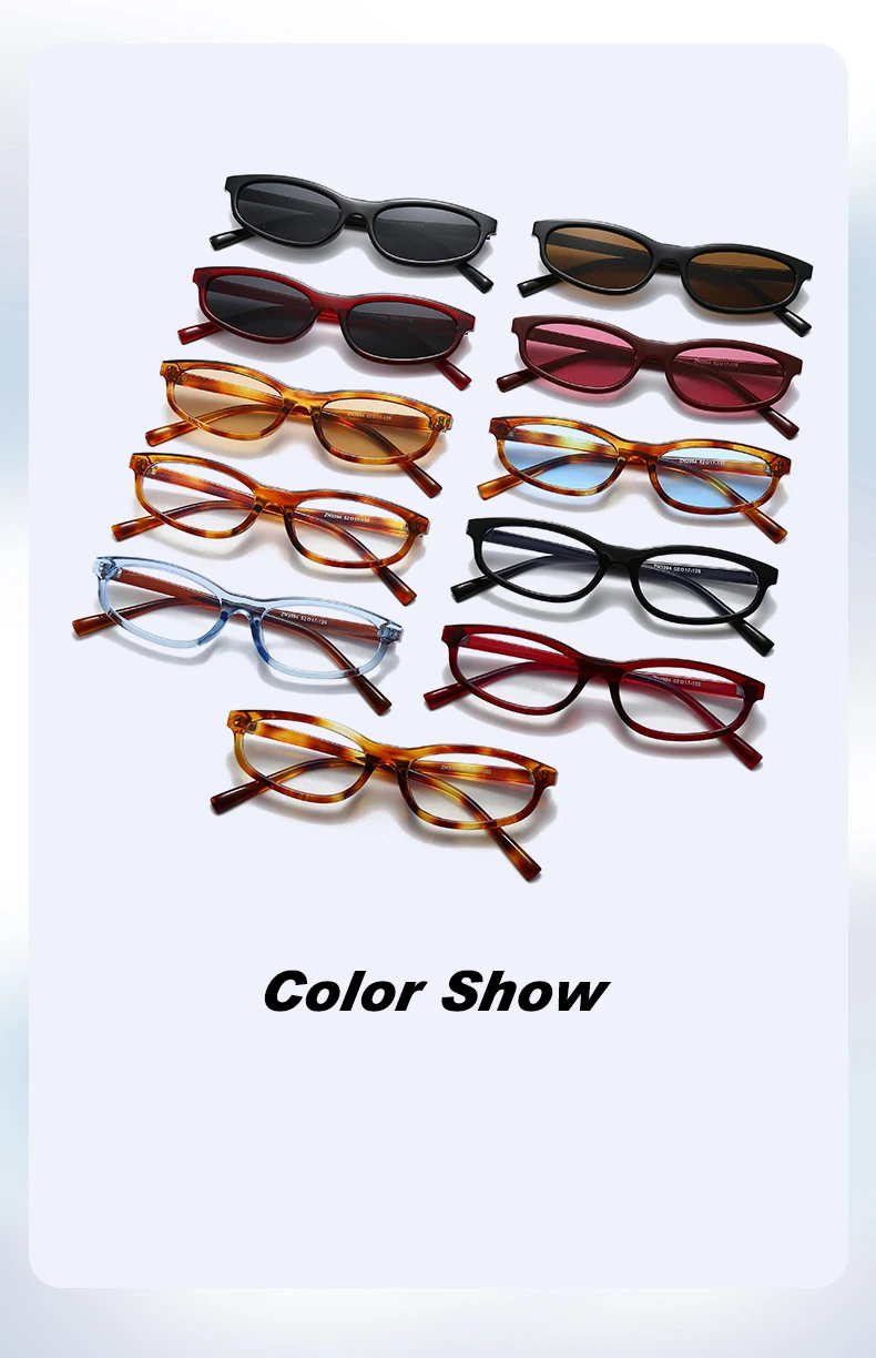 Hiking Vintage Small Oval Anti Light Glasses Women Men Classic Fashion Brand Shades Daily Leisure Travel Lady Man Eyewear UV400