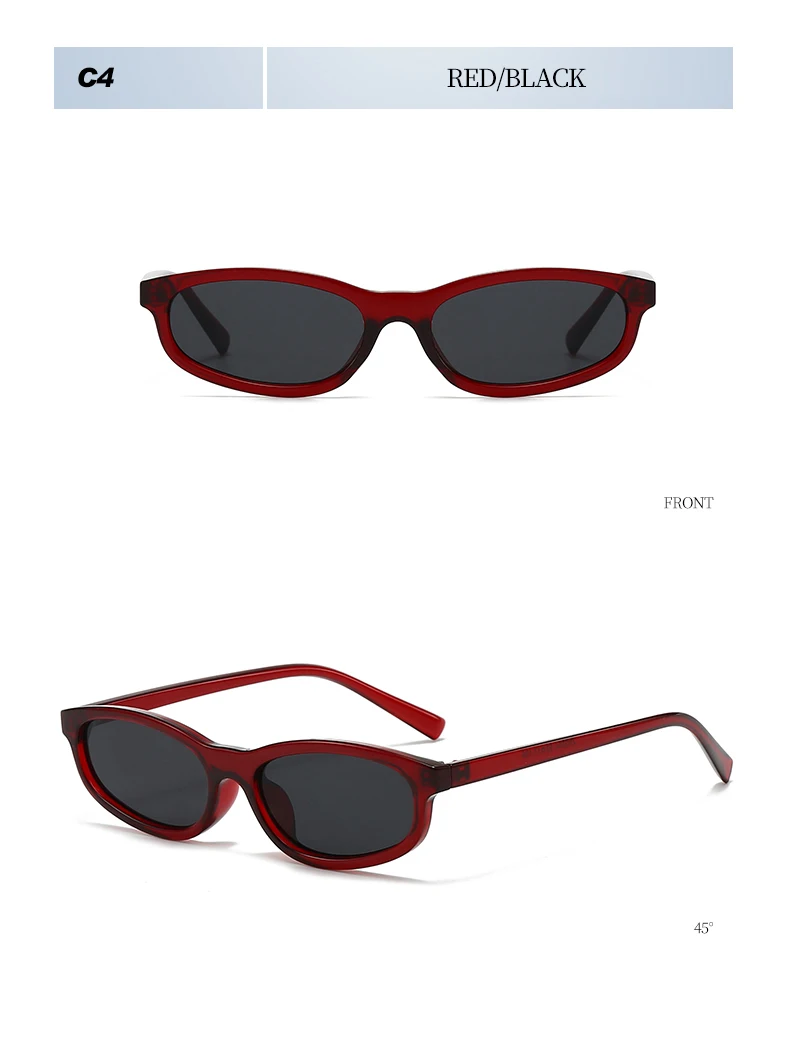 Hiking Vintage Small Oval Anti Light Glasses Women Men Classic Fashion Brand Shades Daily Leisure Travel Lady Man Eyewear UV400