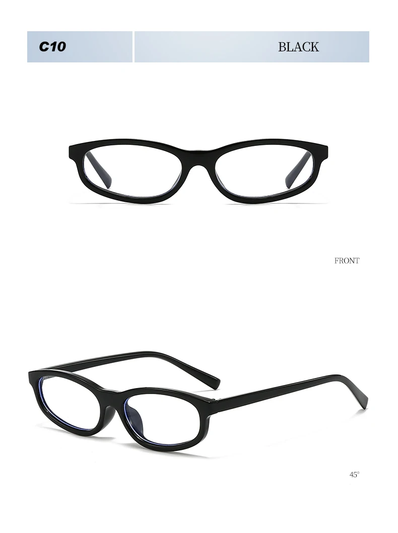 Hiking Vintage Small Oval Anti Light Glasses Women Men Classic Fashion Brand Shades Daily Leisure Travel Lady Man Eyewear UV400