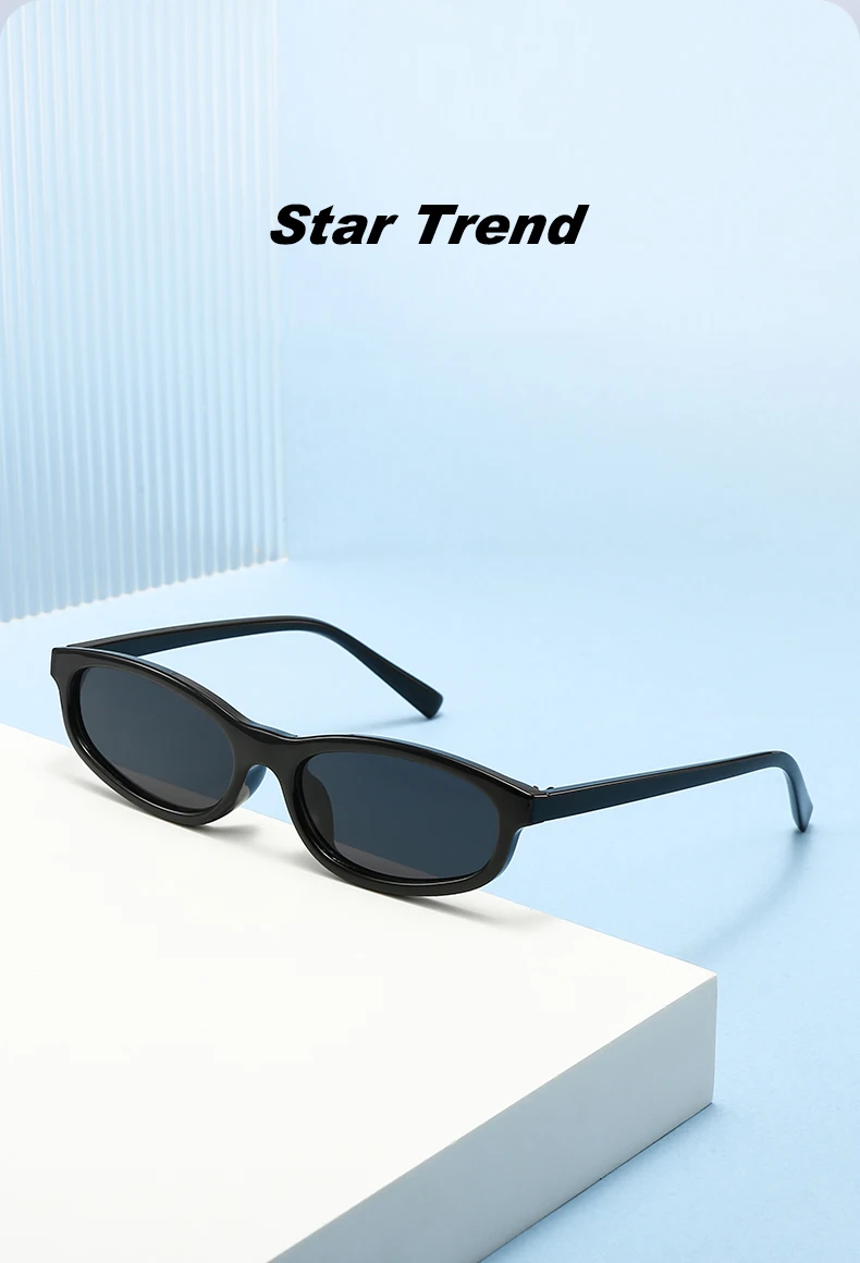 Hiking Vintage Small Oval Anti Light Glasses Women Men Classic Fashion Brand Shades Daily Leisure Travel Lady Man Eyewear UV400