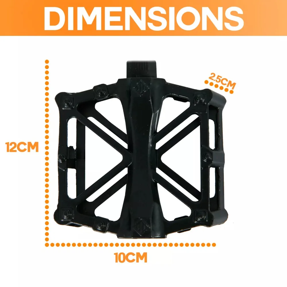 Universal Mountain Biking Pedals Save Effort Anti-slip Bike Bearing Pedals Bicycle Accessories Durable Aluminum Alloy Pedals
