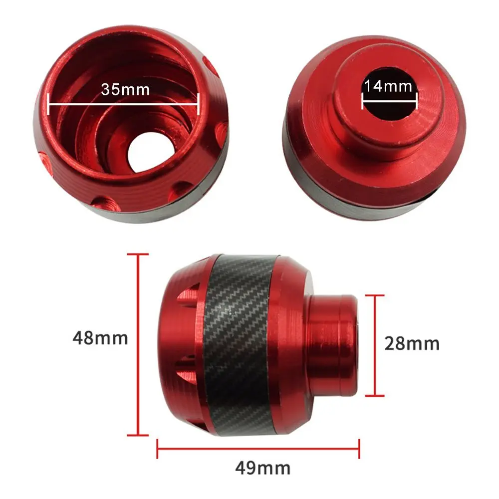 Durable E-Bike Aluminum Alloy Shockproof Anti Crash Protector Electric Scooter Accessories Slider Cups