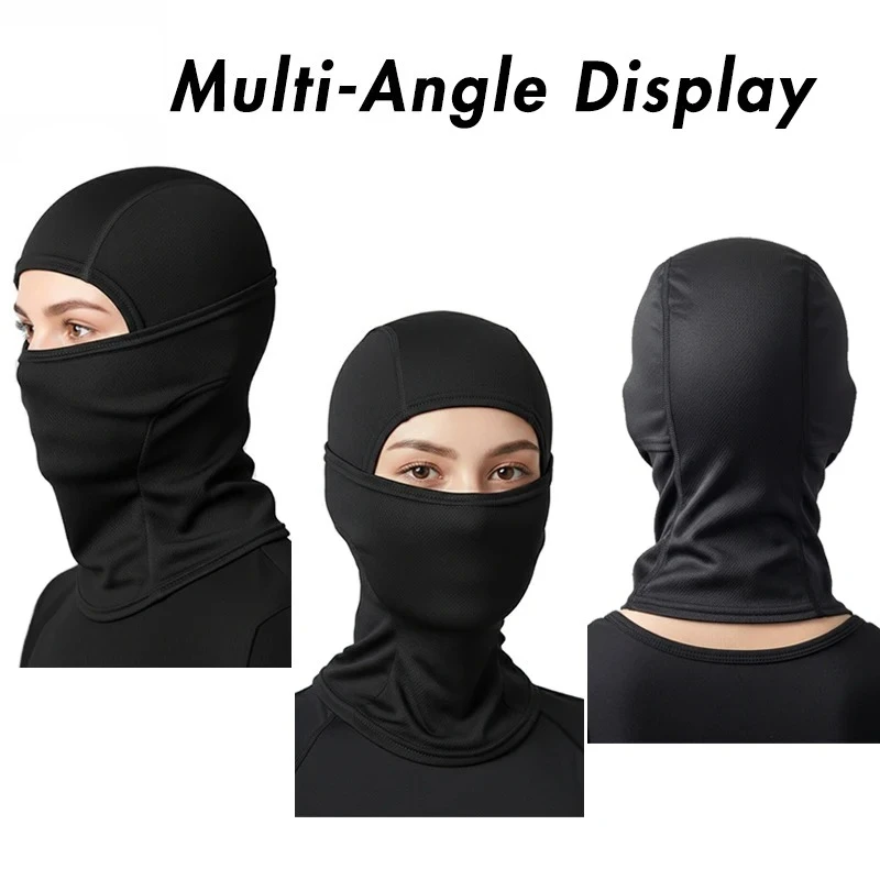 Balaclava Women's Cycling Face Mask Multi Functional One Piece Headscarf Scarf Windproof Dustproof  Sunscreen Four Season