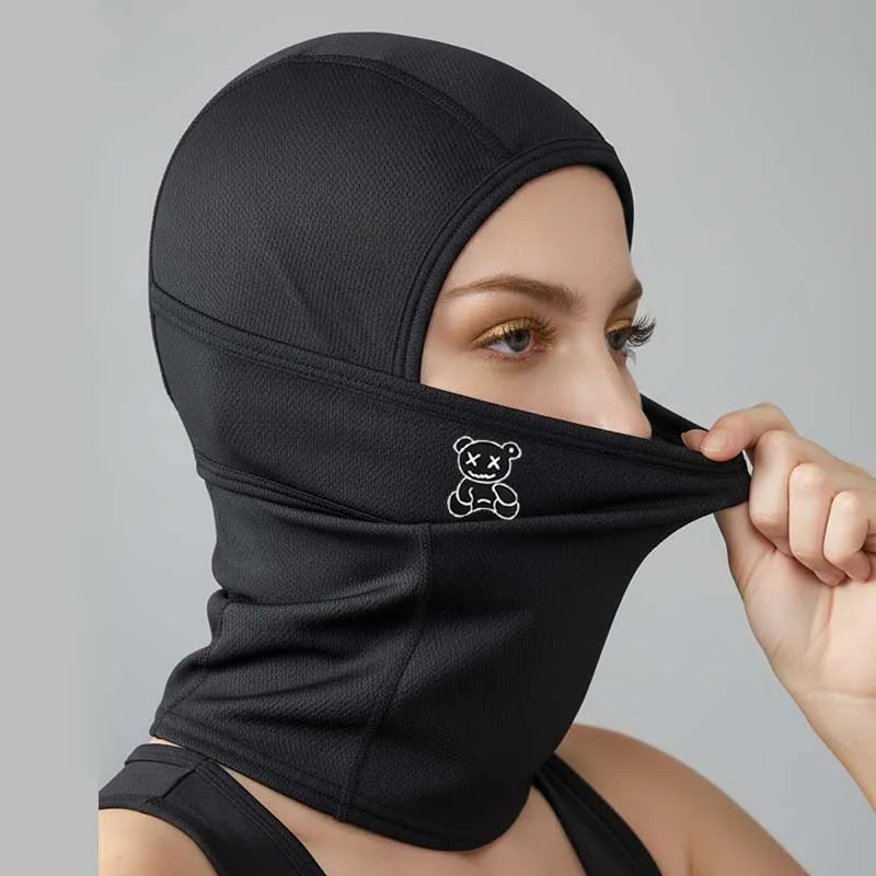 Balaclava Women's Cycling Face Mask Multi Functional One Piece Headscarf Scarf Windproof Dustproof  Sunscreen Four Season
