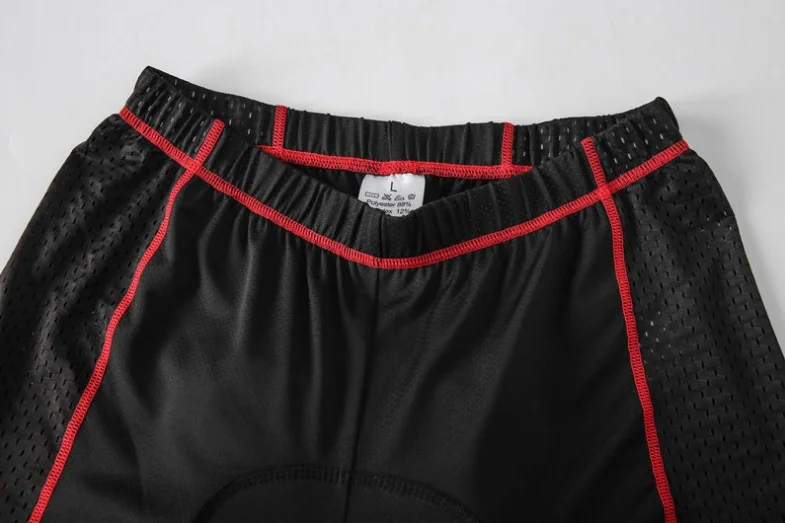 OFFBONDAGE Cycling Shorts Men Breathable Mesh Cycling Underwear 5D Gel Pad Shockproof MTB Bike Shorts Cycling Clothes
