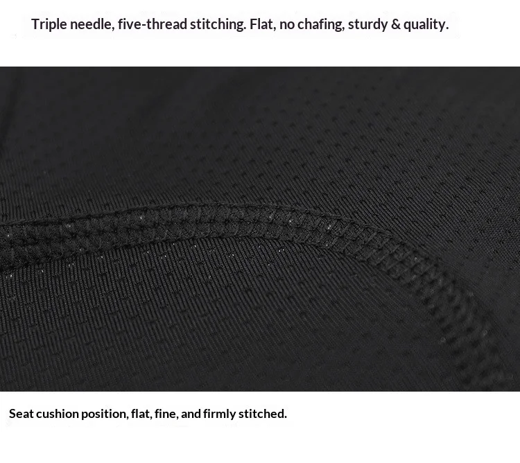OFFBONDAGE Cycling Shorts Men Breathable Mesh Cycling Underwear 5D Gel Pad Shockproof MTB Bike Shorts Cycling Clothes