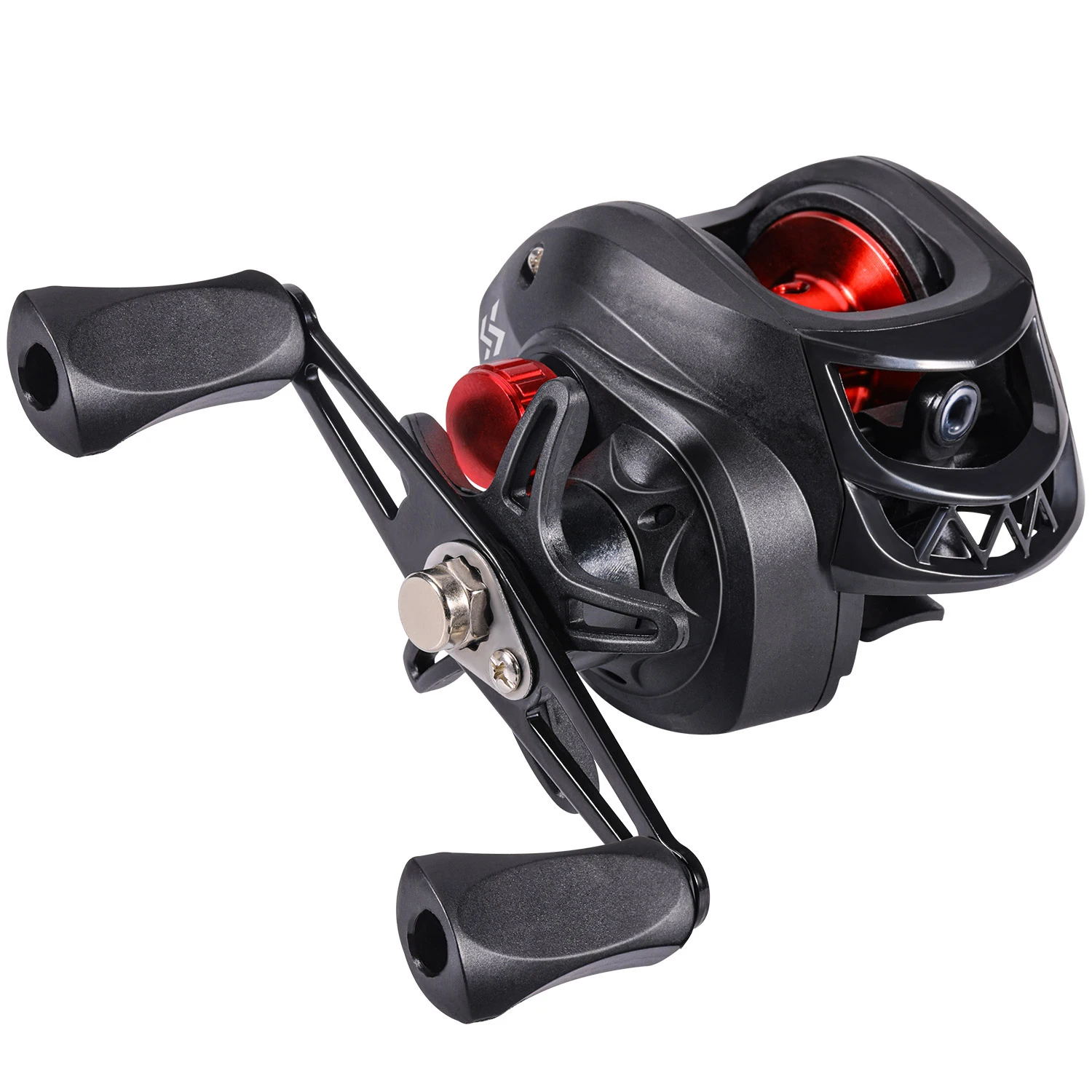 Sougayilang Baitcasting Reel Magnetic Braking System 7.2:1 Gear Ratio Aluminum Spool 8KG Max Drag Freshwater Fishing Coil