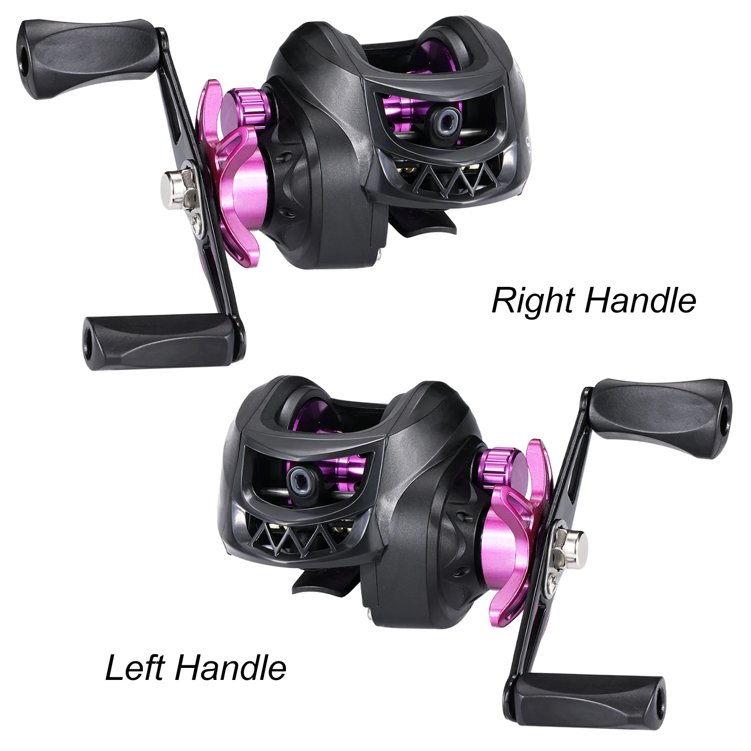 Sougayilang Baitcasting Reel Magnetic Braking System 7.2:1 Gear Ratio Aluminum Spool 8KG Max Drag Freshwater Fishing Coil