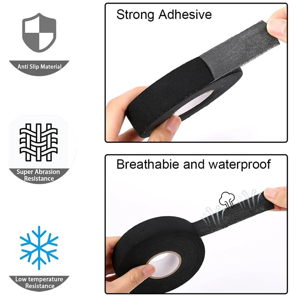 1PCS Premium Hockey Stick Tape, Strong Adhesive Goon Tape,Multipurpose Cloth Sports Tape for Grips, Tools and Athletic Equipment