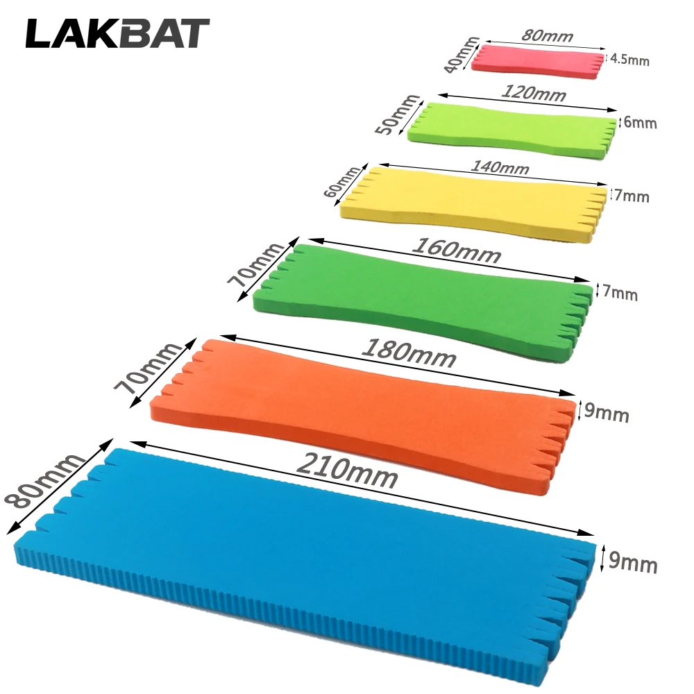 Winding Board 8-21cm Multi Sizes EVA Foam Fishing Line Wire Wrap Strand Plate Storage Hook Rope Round Tackle Gear Pesca Tool