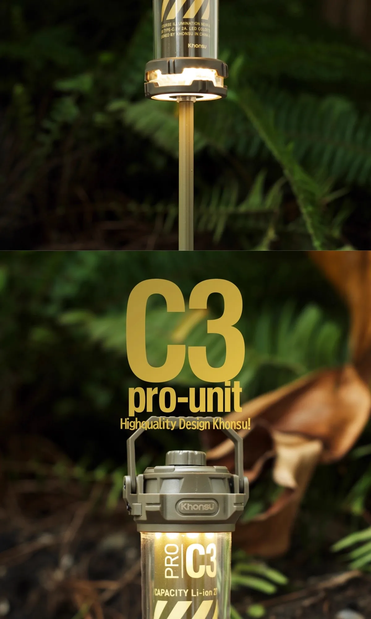 5000mAh Tactical Camping Lamp Portable Rechargeable Tent Lamp Outdoor LED Flashlight For Outdoor Camping Hiking Fishing