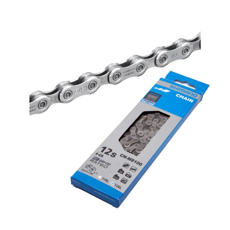 SHIMANO DEORE XT CN-M8100 HG 12Speed 114L/118L/126L HYPERGLIDE+ Chain 12s Bicycle Original Chain Bike Chain
