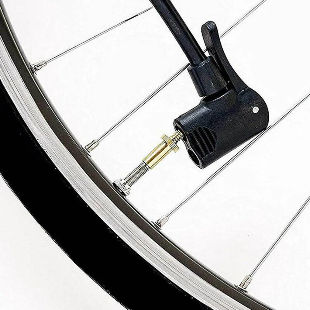 26pcs Copper Bike Valve Adapter Set Pump Inflator Kit for Bicycle Tires Football Cycling Accessories