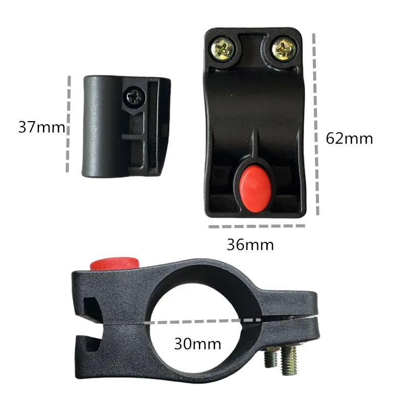 Bicycle Lock Bracket U Lock Bike Accessories Fixed Frame Mount Bracket Cycling Parts Applicable to lock lever 13MM